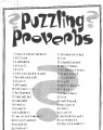 Icon of Puzzling Proverbs